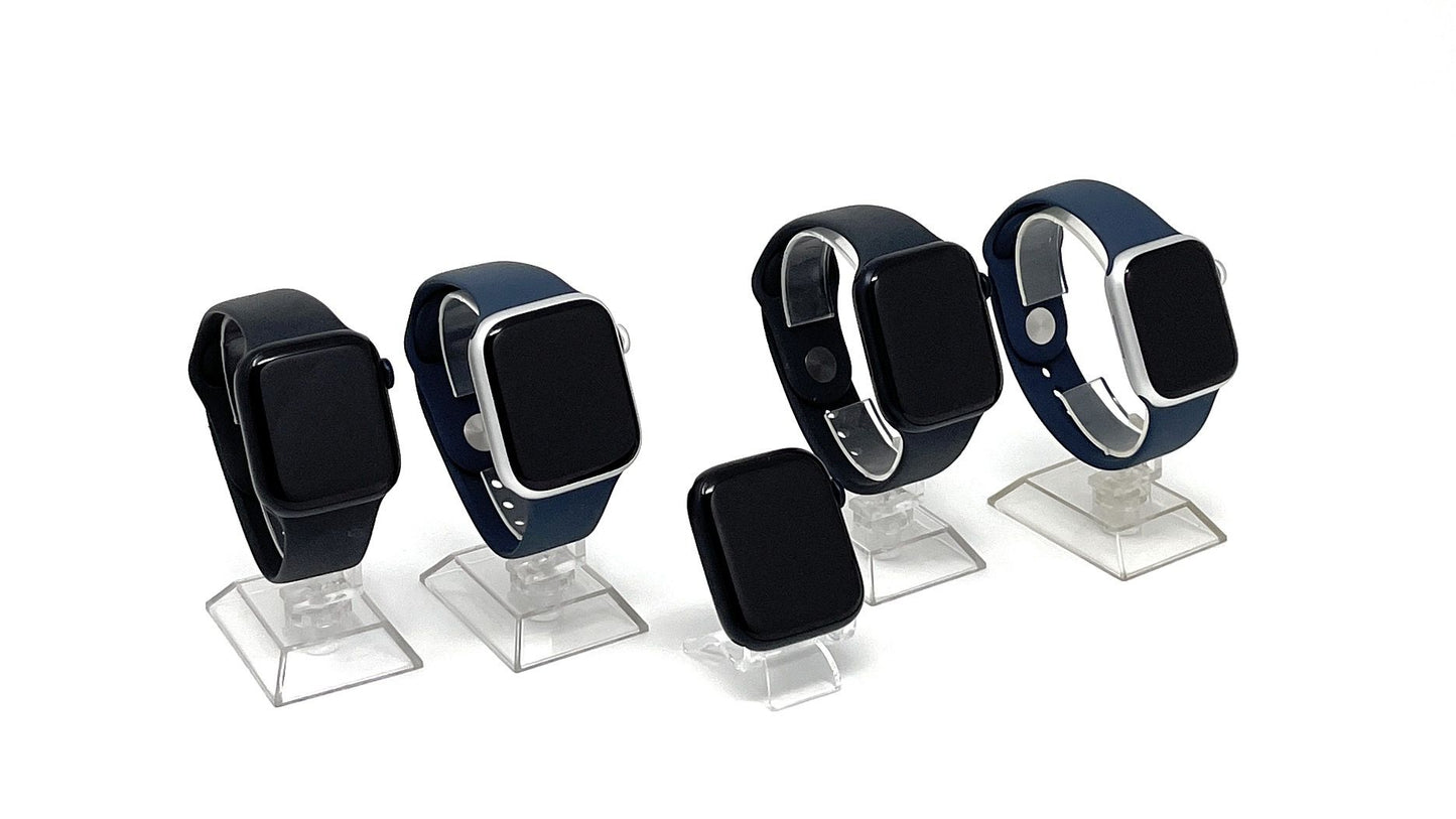 3x Apple Watch Series 9 45mm / 2x 41mm Bundle iCloud-Blocked - DEFEKT - ERSATZTEILE SPENDER