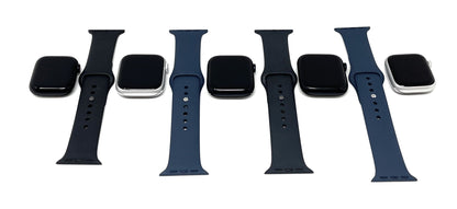 3x Apple Watch Series 9 45mm / 2x 41mm Bundle iCloud-Blocked - DEFEKT - ERSATZTEILE SPENDER