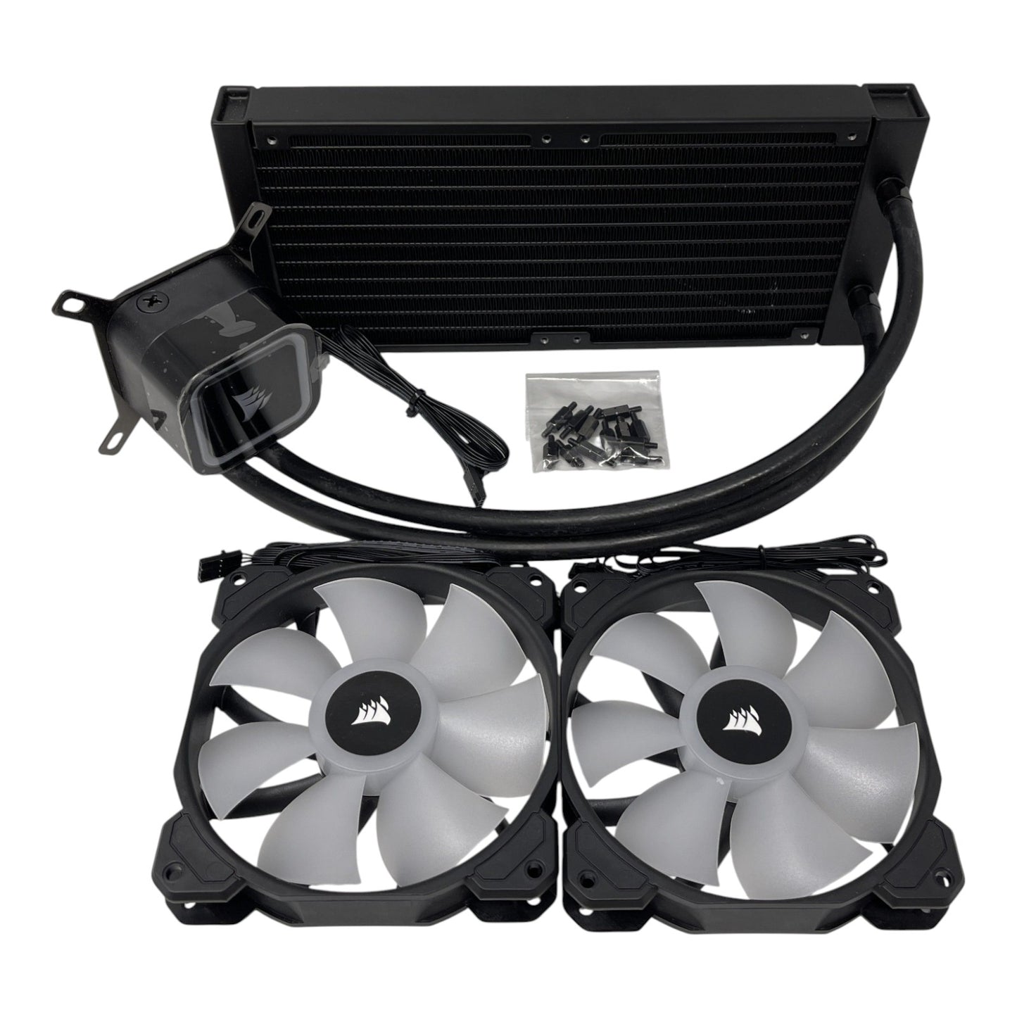 4x Corsair iCUE H115i Flüssigkeitskühler Mix Bundle CPU Lüfter - DEFEKT - ERSATZTEILE SPENDER