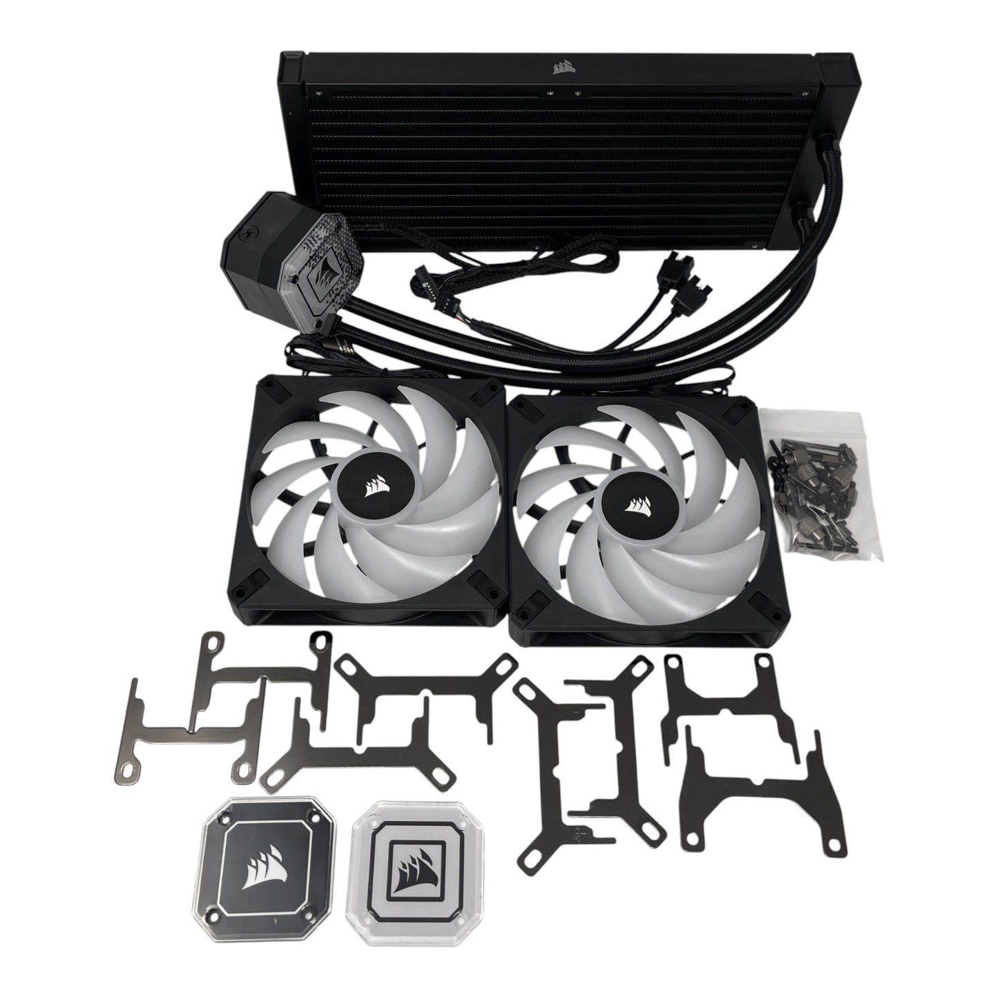 4x Corsair iCUE H115i Flüssigkeitskühler Mix Bundle CPU Lüfter - DEFEKT - ERSATZTEILE SPENDER