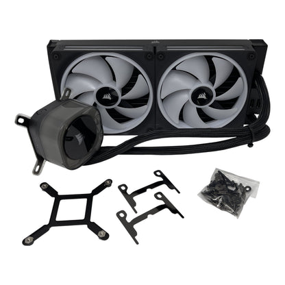 4x Corsair iCUE H115i Flüssigkeitskühler Mix Bundle CPU Lüfter - DEFEKT - ERSATZTEILE SPENDER