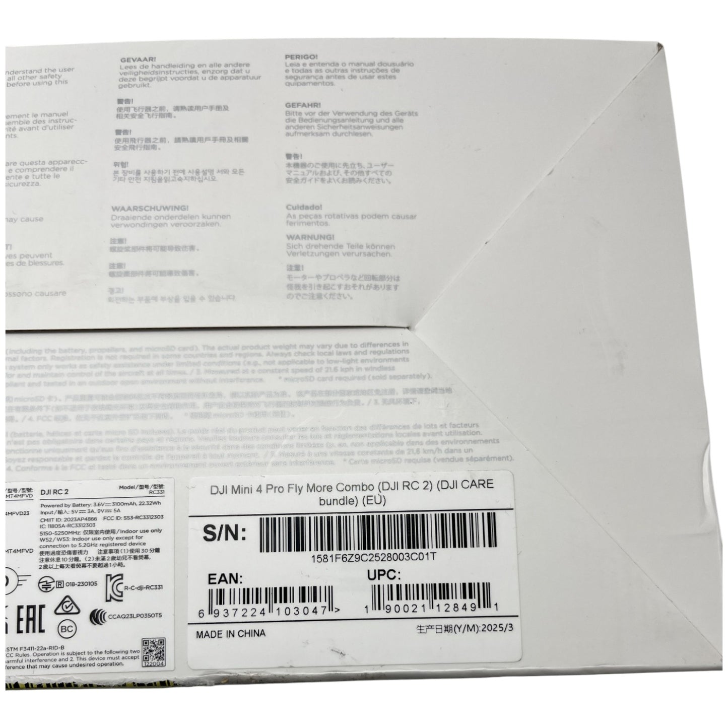 DJI Mini 4 Pro Drohne Kameradrohne Flugdrohne - DEFEKT - ERSATZTEILE  SPENDER