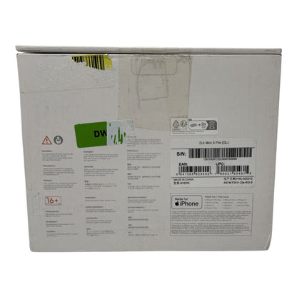 DJI Mini 3 Pro Quadrocopter Flugdrohne 4K/60fps Kamera - DEFEKT - ERSATZTEILE  SPENDER