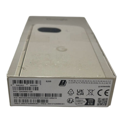 Google Pixel9a 6,3" Smartphone Handy 128GB Weiß - DEFEKT - ERSATZTEILE  SPENDER