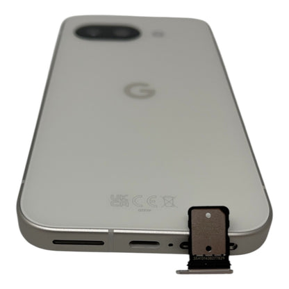 Google Pixel 9a 6,3" Smartphone 128GB Handy Weiß - DEFEKT - ERSATZTEILE  SPENDER