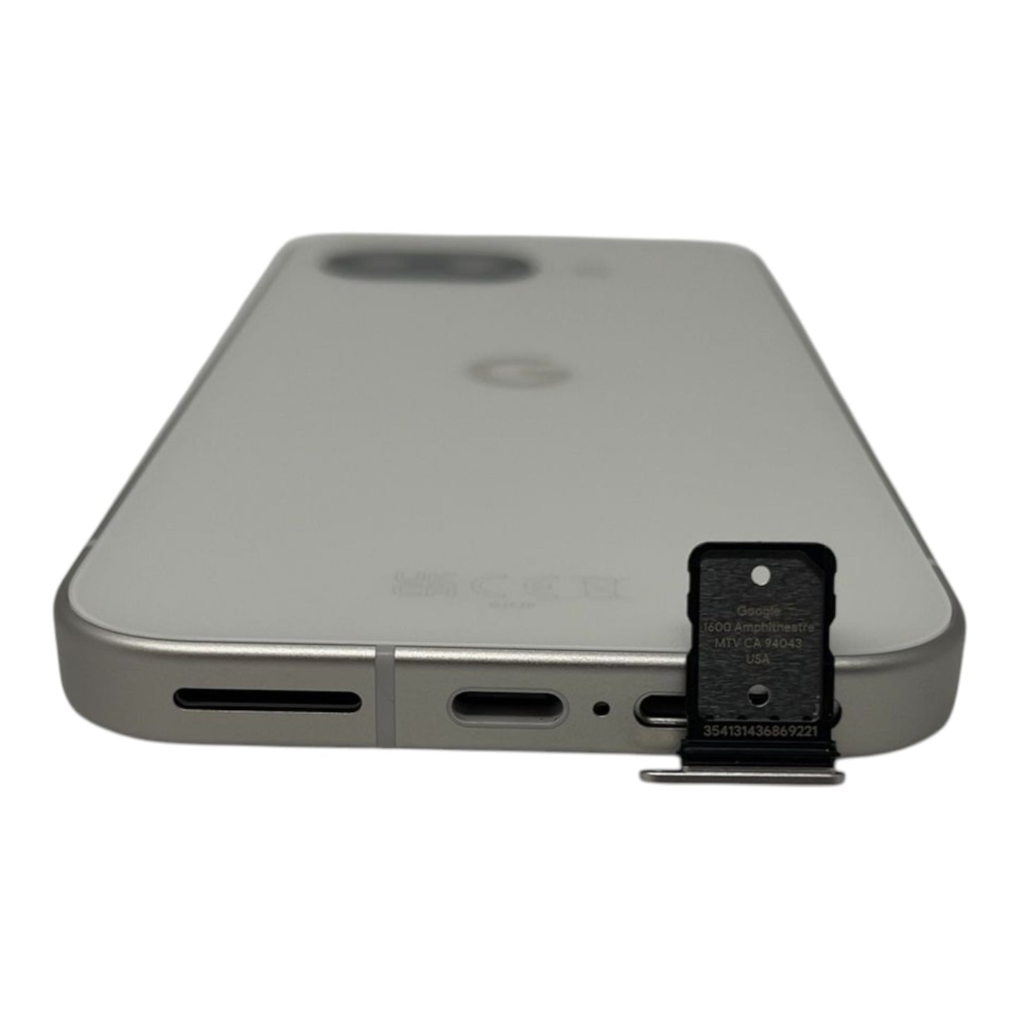 Google Pixel9a 6,3" Smartphone Handy 128GB Weiß Google-Sperre - DEFEKT - ERSATZTEILE  SPENDER