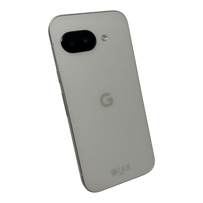 Google Pixel9a 6,3" Smartphone Handy 256GB Weiß Google-Sperre - DEFEKT - ERSATZTEILE  SPENDER