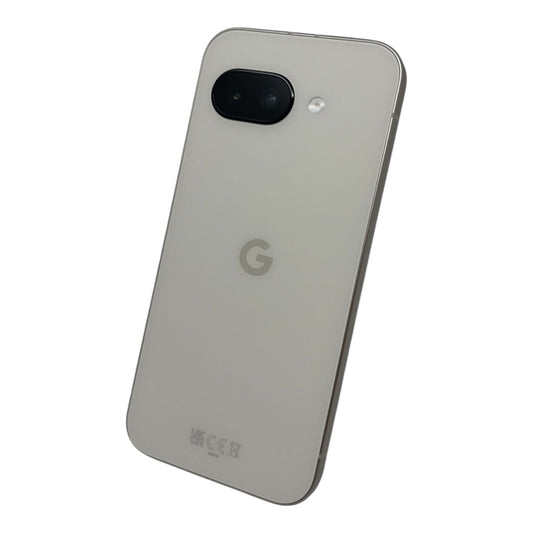 Google Pixel9a 6,3" Smartphone Handy 256GB Weiß Google-Sperre - DEFEKT - ERSATZTEILE  SPENDER
