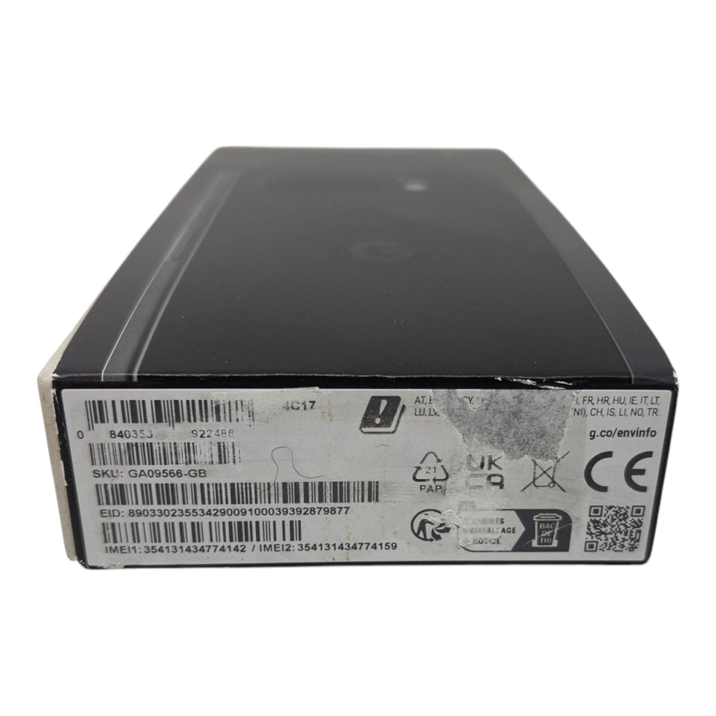 Google Pixel 9a Smartphone 6,3" Handy 256GB Schwarz Google-Sperre - DEFEKT - ERSATZTEILE  SPENDER