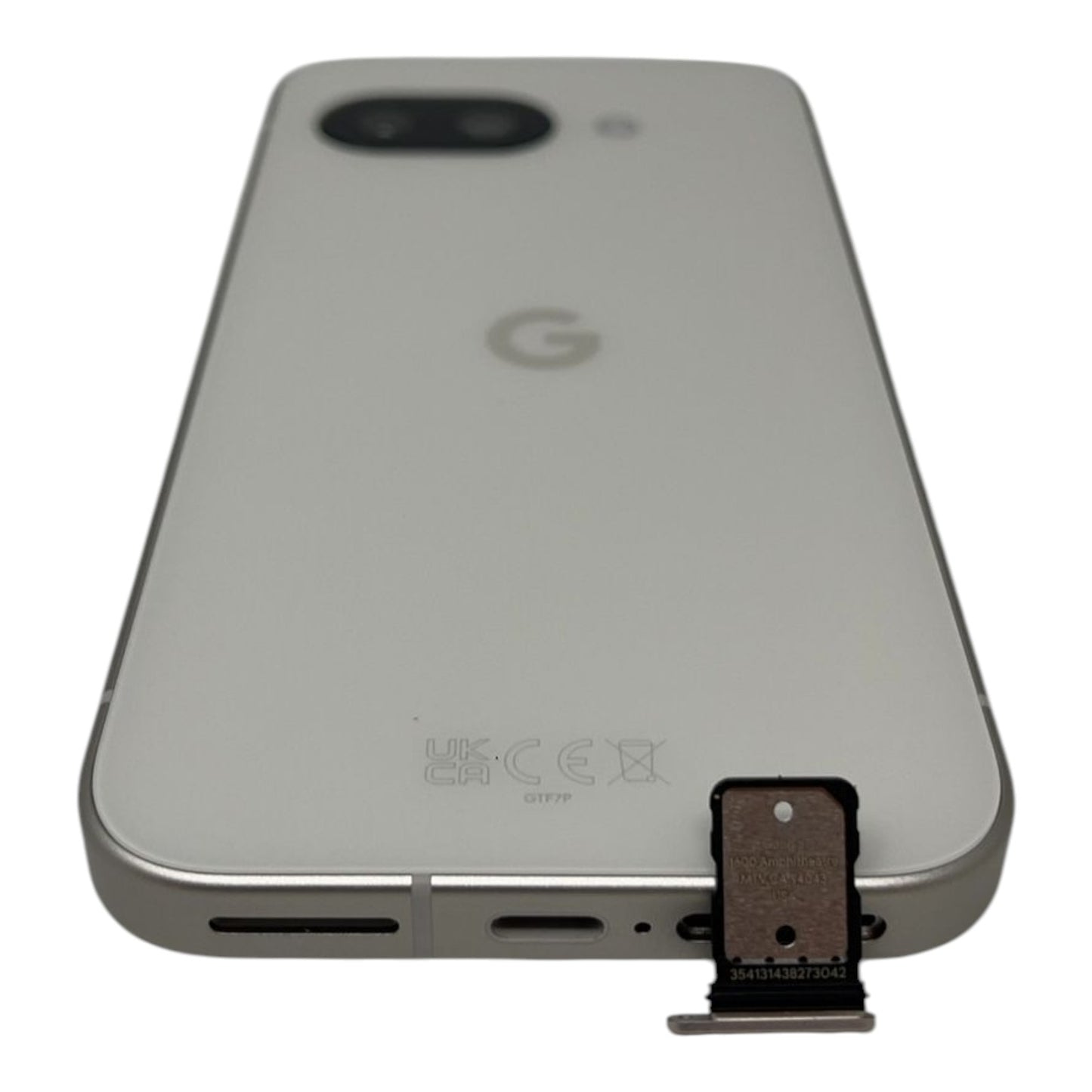 Google Pixel9a 6,3" Smartphone Handy 256GB Weiß Google-Sperre - DEFEKT - ERSATZTEILE  SPENDER
