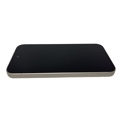 Google Pixel9a 6,3" Smartphone Handy 256GB Weiß Google-Sperre - DEFEKT - ERSATZTEILE  SPENDER