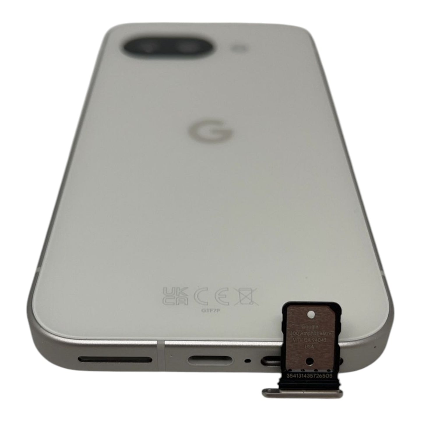 Google Pixel9a 6,3" Smartphone Handy 256GB Weiß Google-Sperre - DEFEKT - ERSATZTEILE  SPENDER