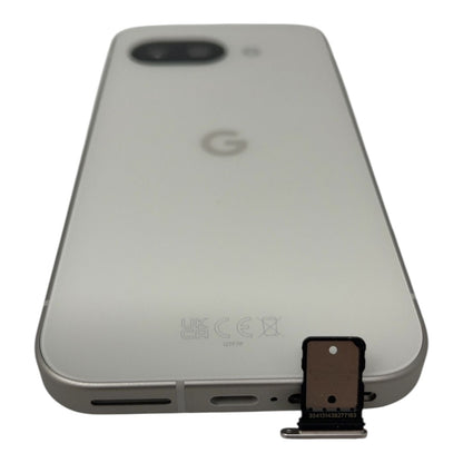 Google Pixel 9a 6,3" Smartphone Handy Weiß 128GB - DEFEKT - ERSATZTEILE  SPENDER