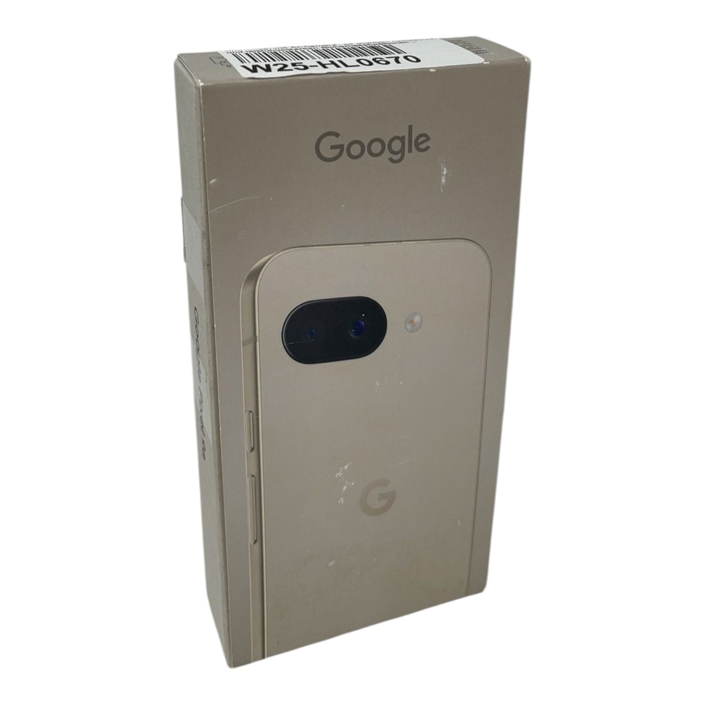 Google Pixel9a 6,3" Smartphone Handy 256GB Weiß Google-Sperre - DEFEKT - ERSATZTEILE  SPENDER