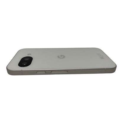 Google Pixel9a 6,3" Smartphone Handy 256GB Weiß Google-Sperre - DEFEKT - ERSATZTEILE  SPENDER