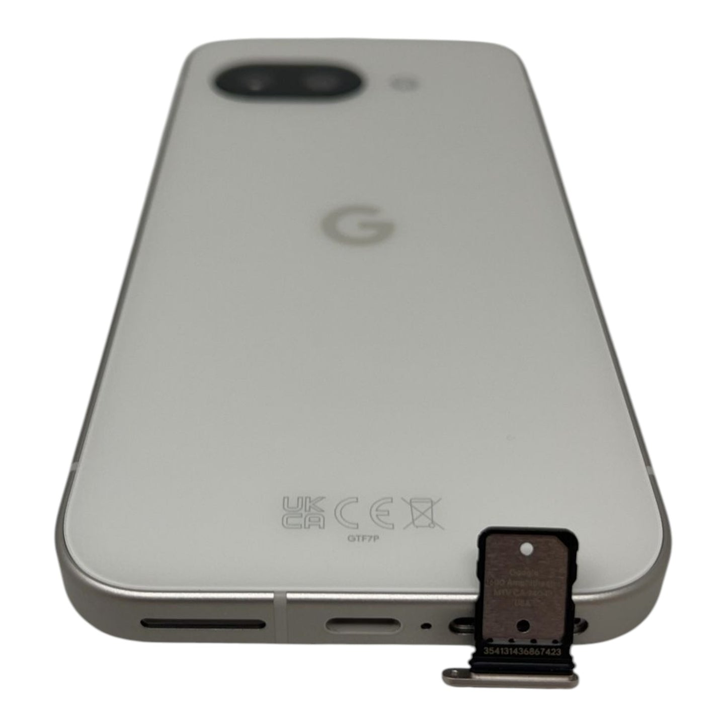 Google Pixel9a 6,3" Smartphone Handy 256GB Weiß Google-Sperre - DEFEKT - ERSATZTEILE  SPENDER