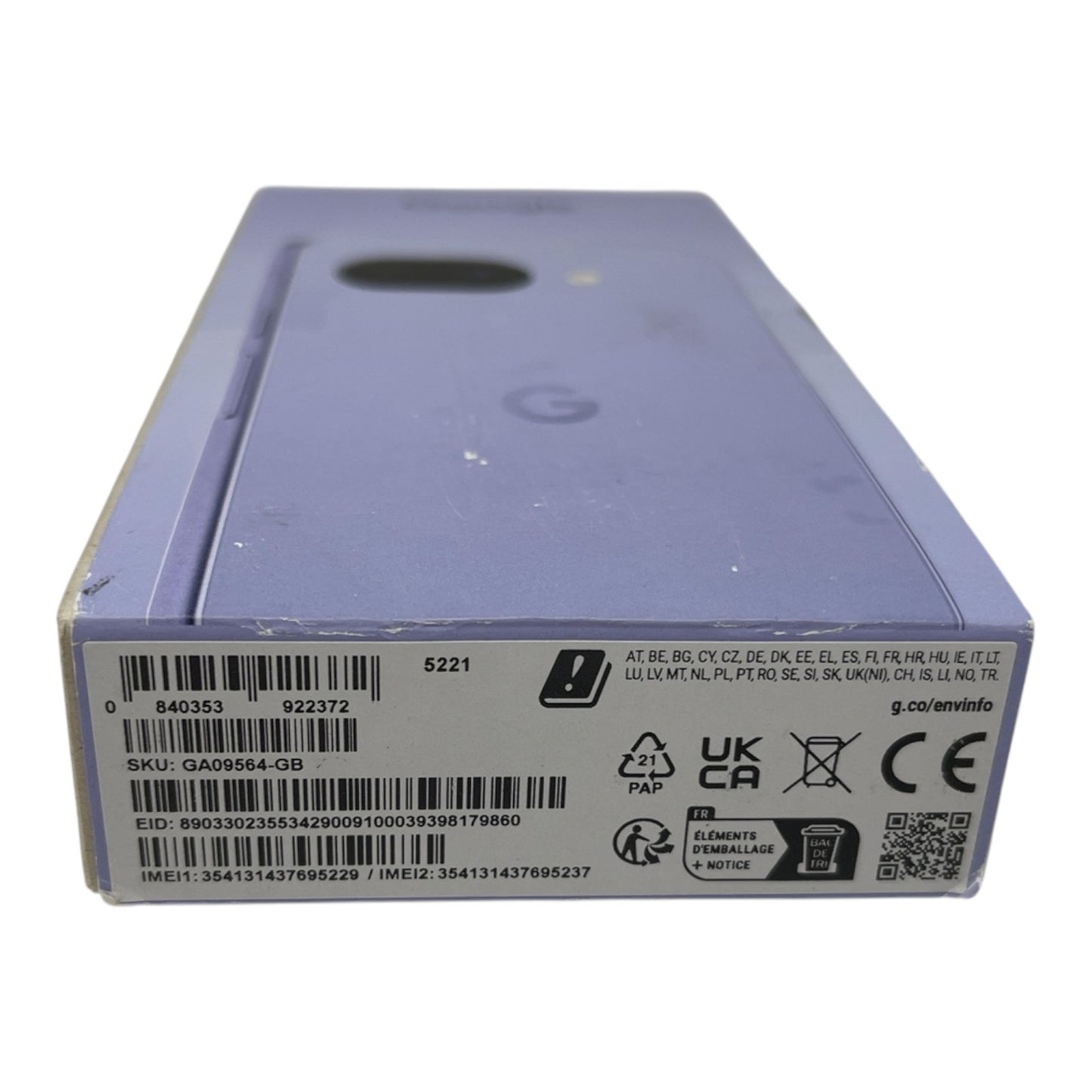 Google Pixel 9a Smartphone 6,3" Handy 128GB Lila - DEFEKT - ERSATZTEILE  SPENDER