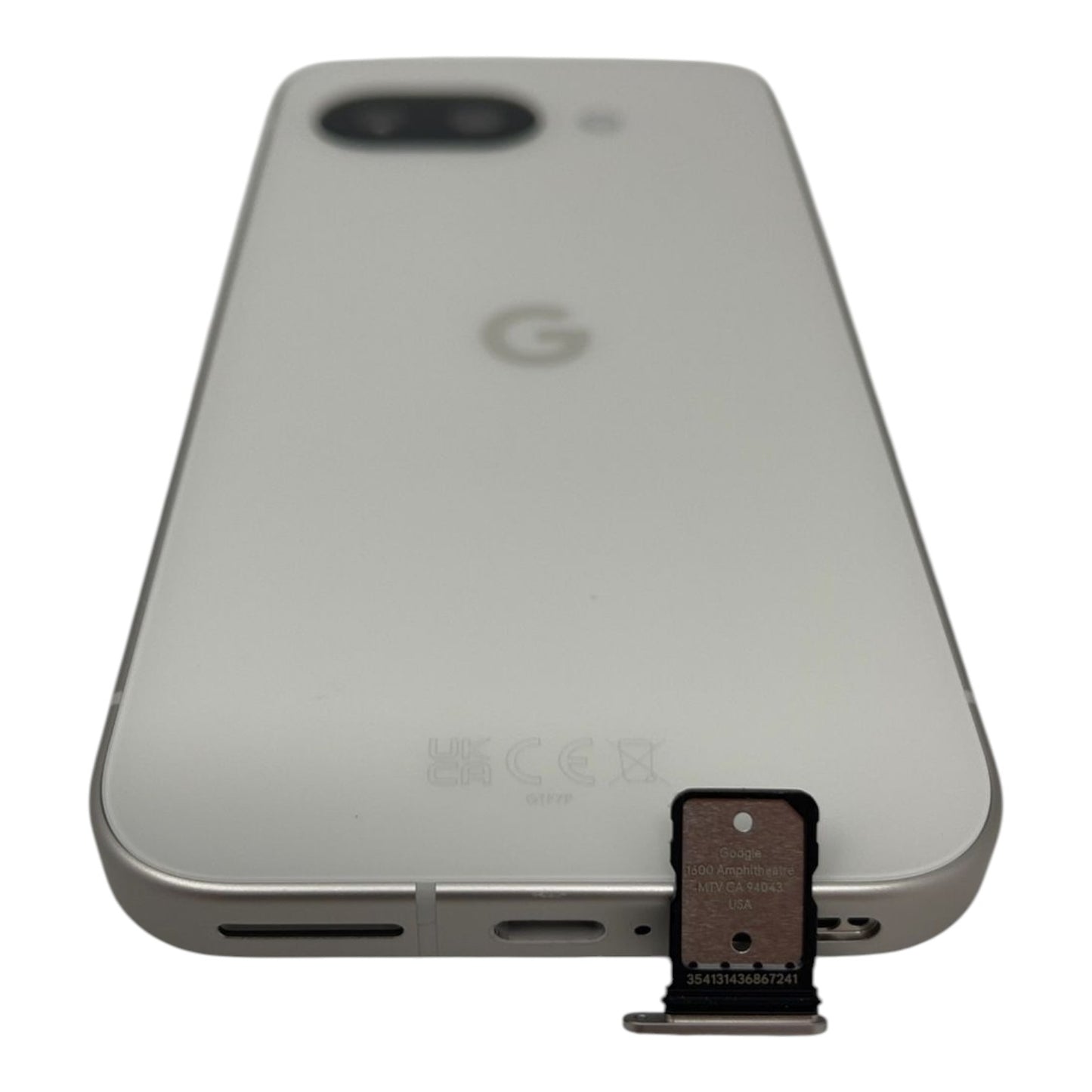 Google Pixel 9a 6,3" Smartphone Handy Weiß 128GB - DEFEKT - ERSATZTEILE  SPENDER