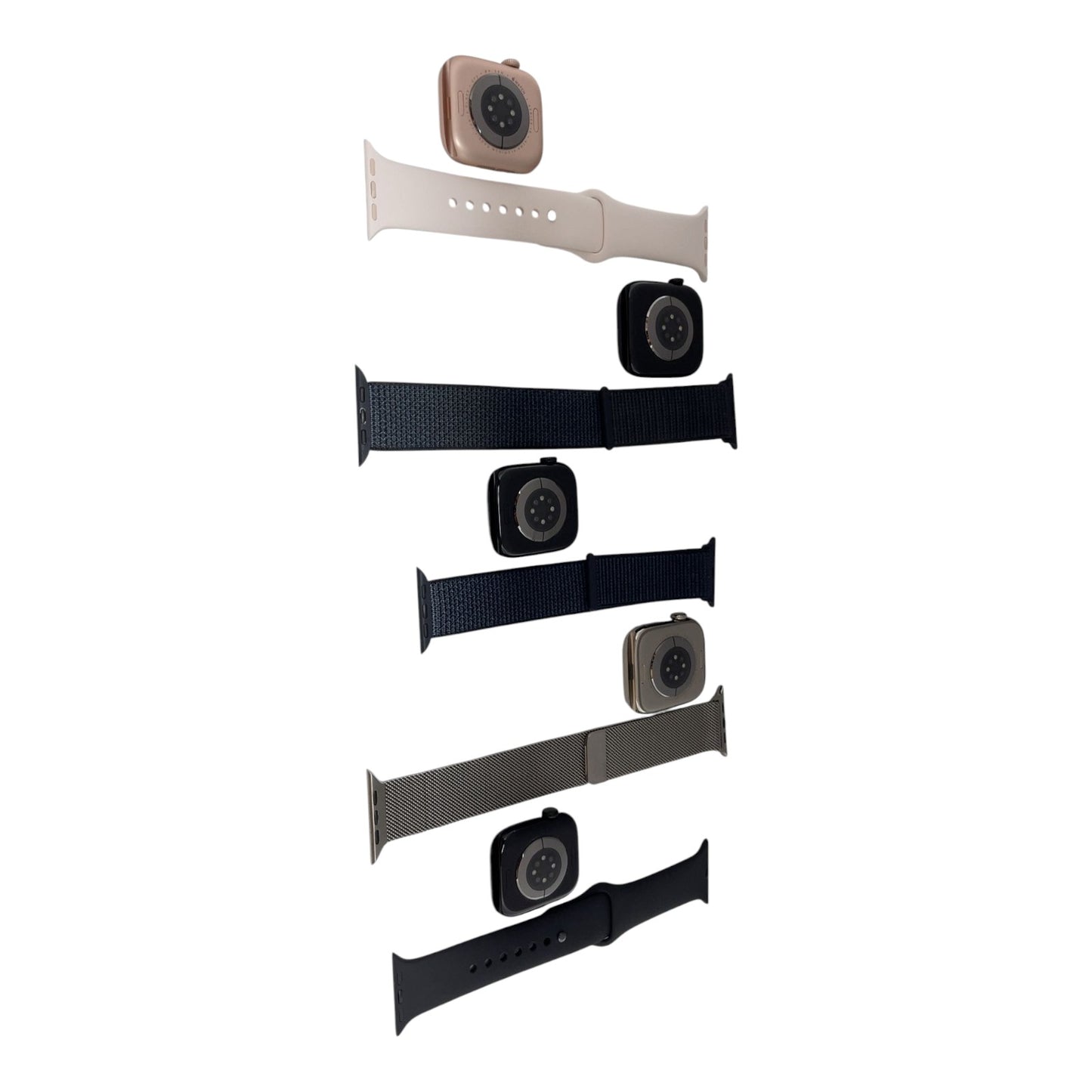 5x Apple Watch Series 10 Smartwatch Bundle iCloud-Sperre - DEFEKT - ERSATZTEILE  SPENDER