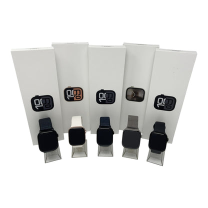 5x Apple Watch Series 10 Smartwatch Bundle iCloud-Sperre - DEFEKT - ERSATZTEILE  SPENDER