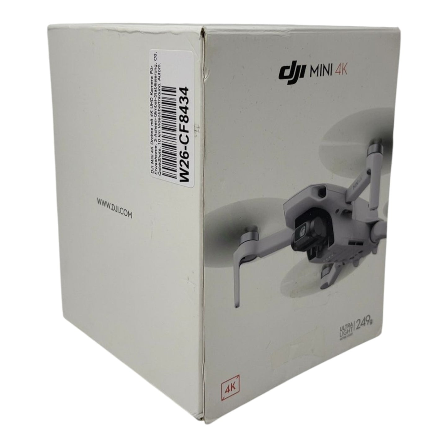 DJI Mini 4K Kameradrohne Flugdrohne Quadrocopter 4K UHD - DEFEKT - ERSATZTEILE  SPENDER