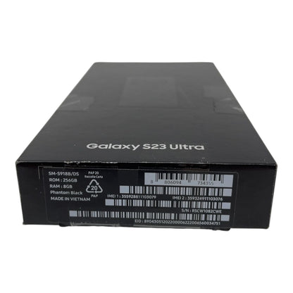 Samsung Galaxy S23 Ultra Smartphone 6,8" 8GB 256GB Schwarz - DEFEKT - ERSATZTEILE  SPENDER