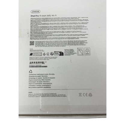Apple iPad Pro 11" Tablet M5 Chip 256GB Silber - DEFEKT - ERSATZTEILE  SPENDER