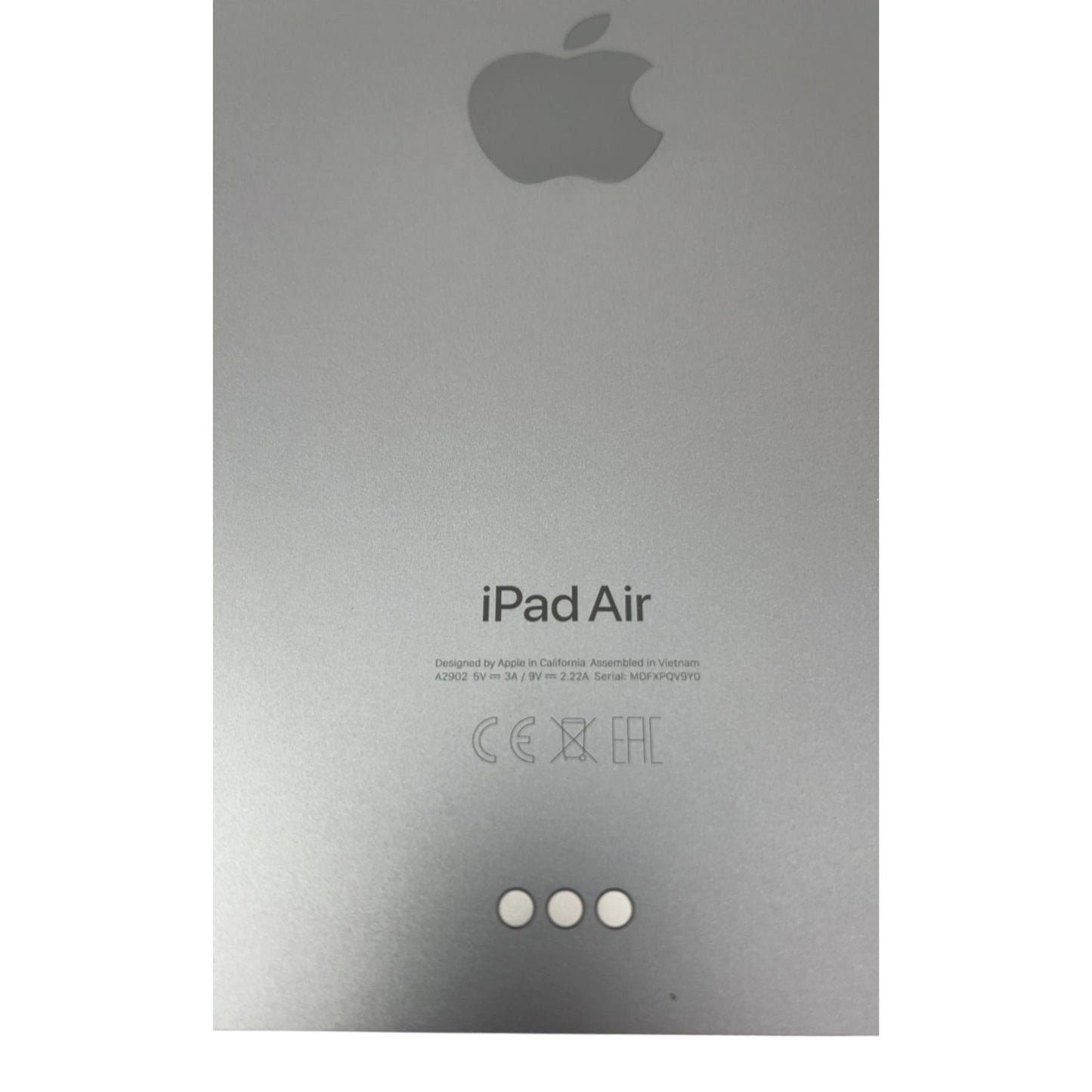 Apple iPad Air 11" Tablet M2 Chip Wi-Fi 128GB Space Grau - DEFEKT - ERSATZTEILE  SPENDER