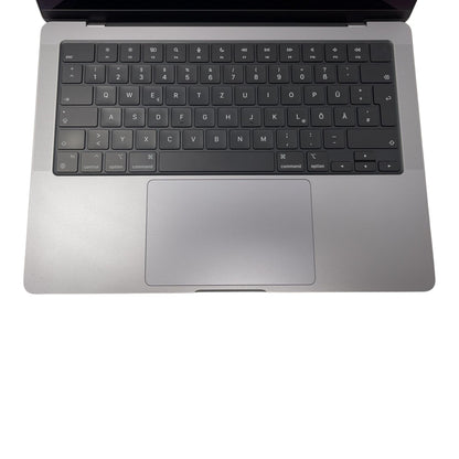 2023 Apple MacBook Pro Laptop 14,2"16GB 512GB Grau - DEFEKT - ERSATZTEILE  SPENDER