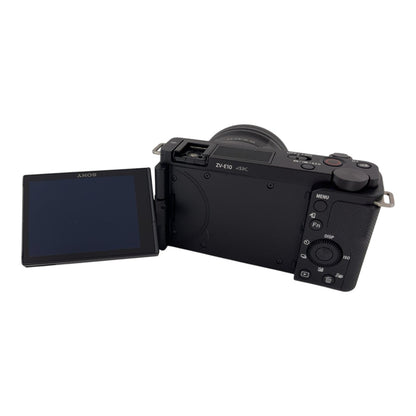 Sony ZV-E10 Systemkamera Digitalkamera 4K Video - DEFEKT - ERSATZTEILE  SPENDER