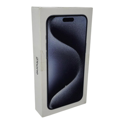 Apple iPhone 15 Pro Max 6,7" Handy 256GB Titan Blau - DEFEKT - ERSATZTEILE  SPENDER