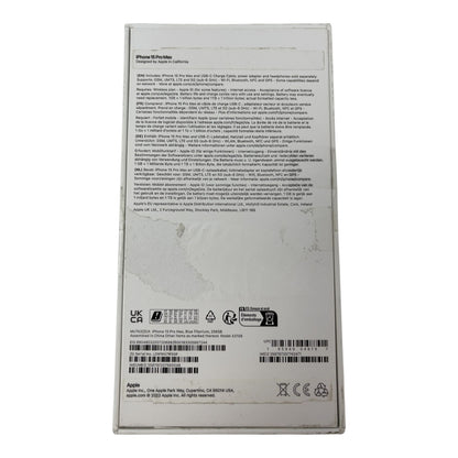 Apple iPhone 15 Pro Max 6,7" Handy 256GB Titan Blau - DEFEKT - ERSATZTEILE  SPENDER