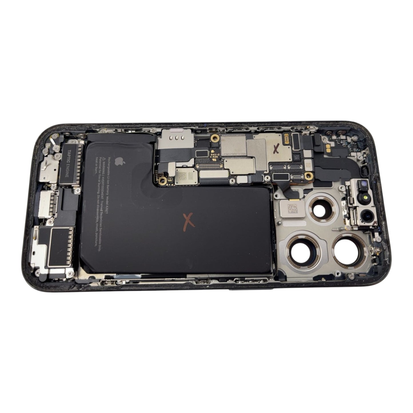 Apple iPhone 15 Pro 6,1" Handy 128GB Titan Blau - DEFEKT - ERSATZTEILE  SPENDER