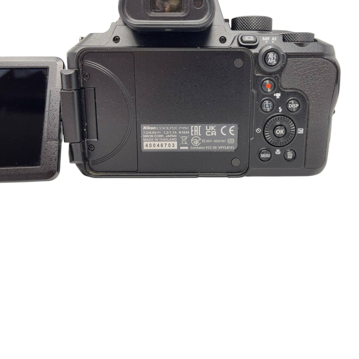 Nikon Coolpix P950 Bridgekamera 16MP Kamera - DEFEKT - ERSATZTEILE  SPENDER