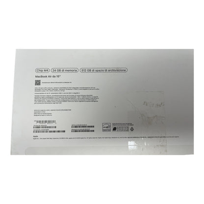 Apple MacBook Air 15" M4 Chip 24GB RAM 512GB SSD - DEFEKT - ERSATZTEILE  SPENDER