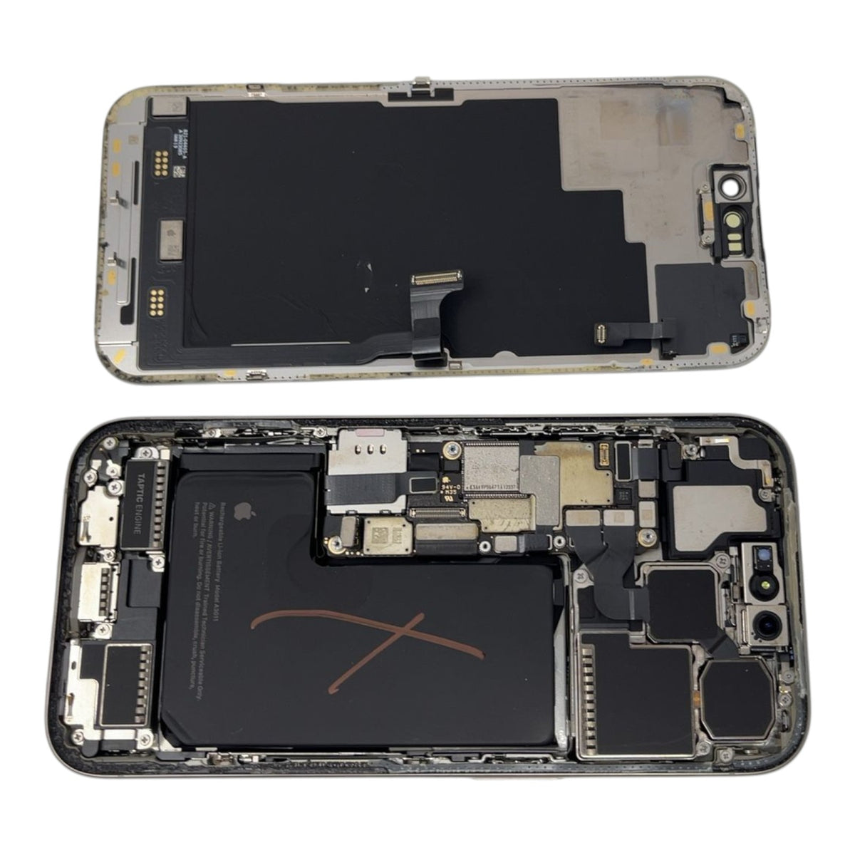 Apple iPhone 15 Pro 6,1" Smartphone 512GB Titan iCloud-Sperre - DEFEKT - ERSATZTEILE  SPENDER