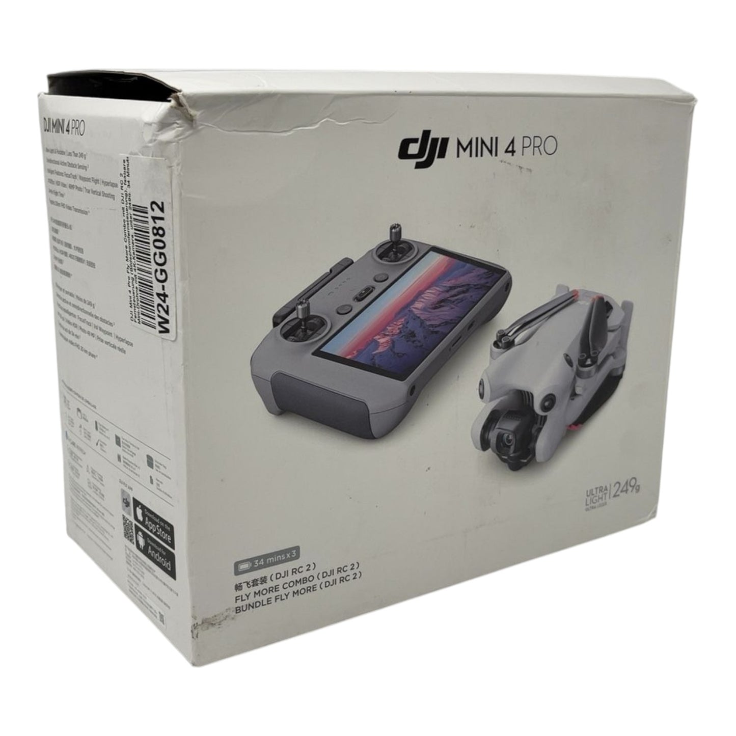 DJI Mini 4 Pro Kameradrohne Flugdrohne - DEFEKT - ERSATZTEILE  SPENDER