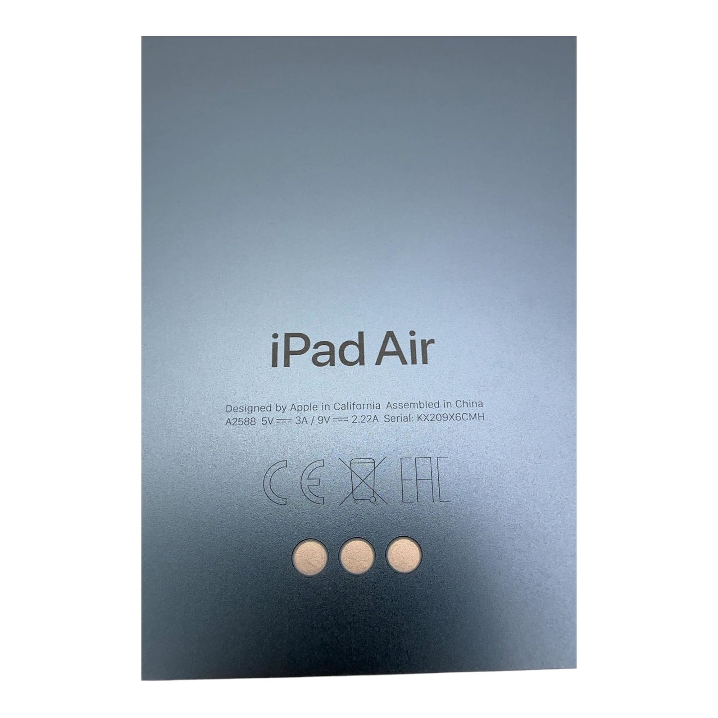 Apple iPad Air 5. Gen. 10,9" 64GB Tablet iCloud-Sperre - DEFEKT - ERSATZTEILE  SPENDER