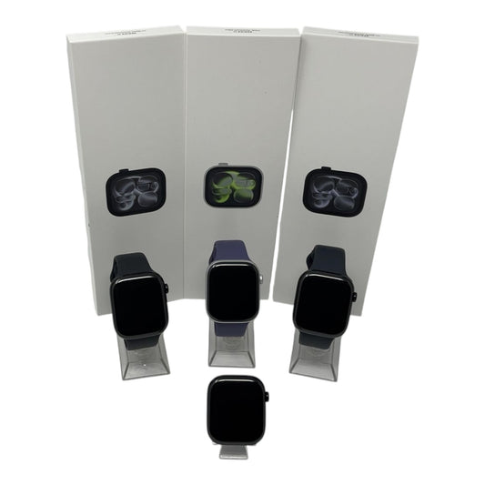 4x Apple Watch Series 11 Smartwatch Bundle iCloud-Sperre - DEFEKT - ERSATZTEILE  SPENDER