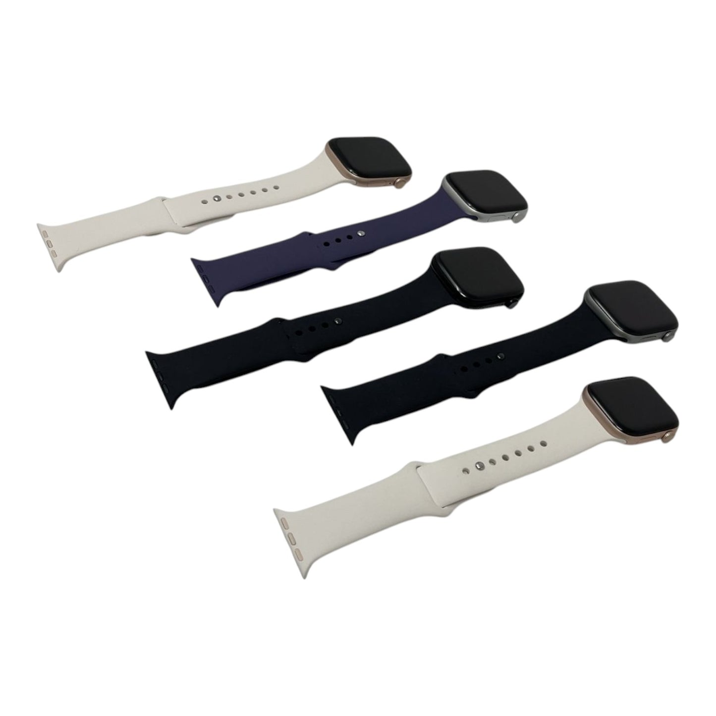 5x Apple Watch Series 11 Smartwatch Bundle iCloud-Sperre - DEFEKT - ERSATZTEILE  SPENDER