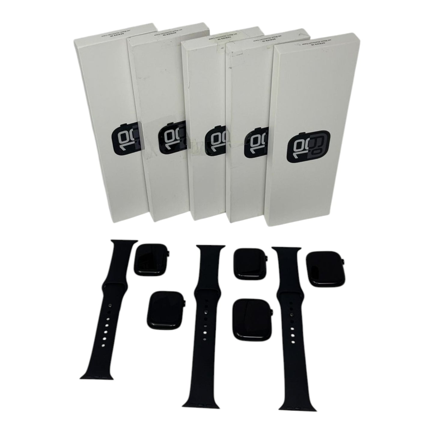 5x Apple Watch Series 10 Smartwatch Bundle iCloud-Sperre - DEFEKT - ERSATZTEILE  SPENDER