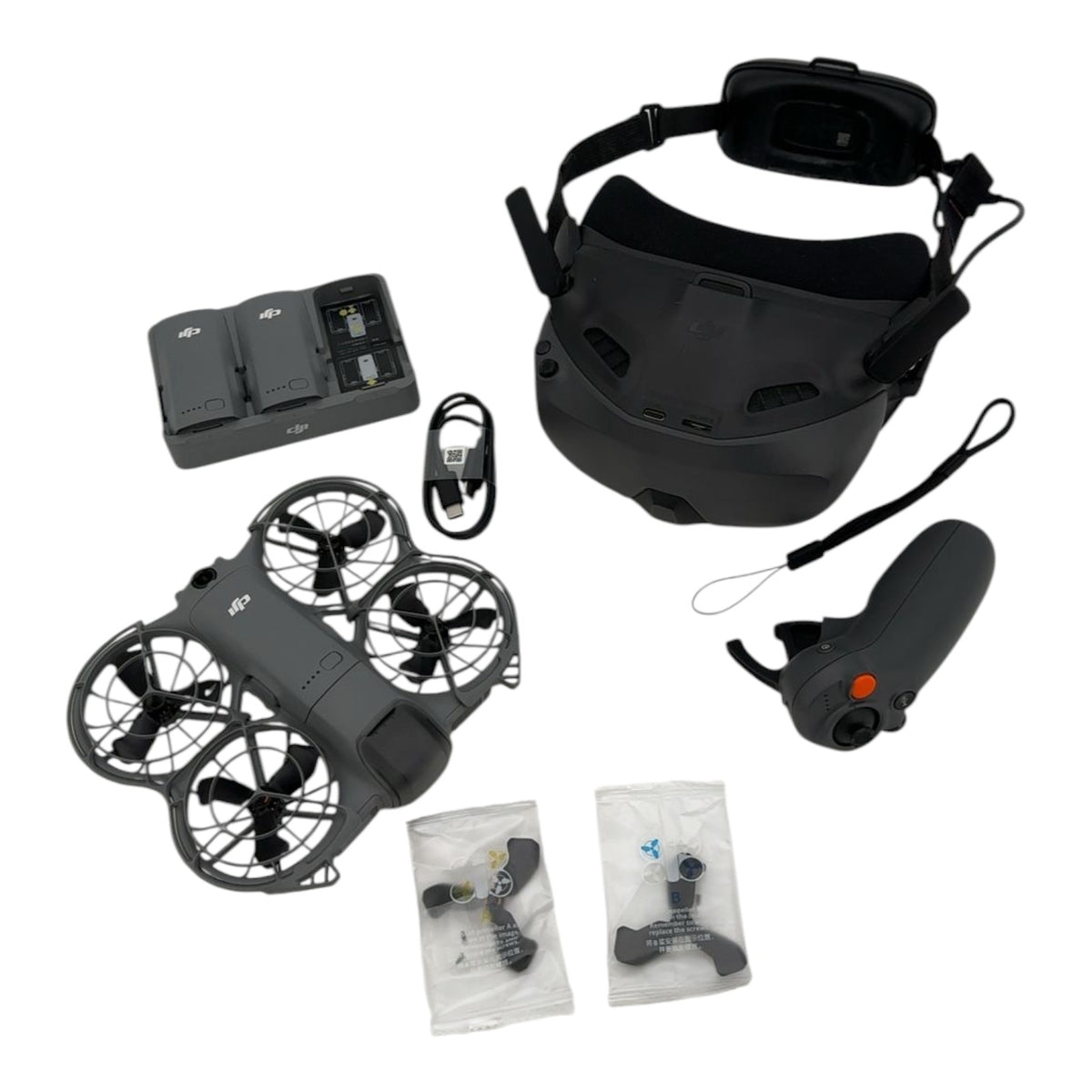 DJI Neo 2 Kameradrohne Flugdrohne Quadrocopter - DEFEKT - ERSATZTEILE  SPENDER