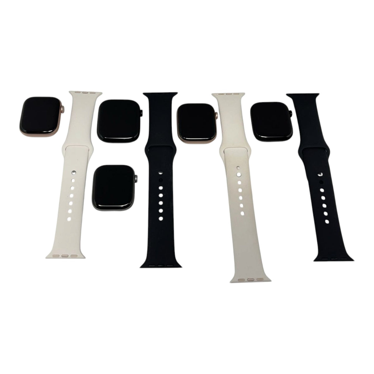 5x Apple Watch Series 11 Smartwatch Bundle iCloud-Sperre - DEFEKT - ERSATZTEILE  SPENDER