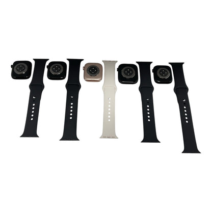 5x Apple Watch Series 11 Smartwatch Bundle iCloud-Sperre - DEFEKT - ERSATZTEILE  SPENDER