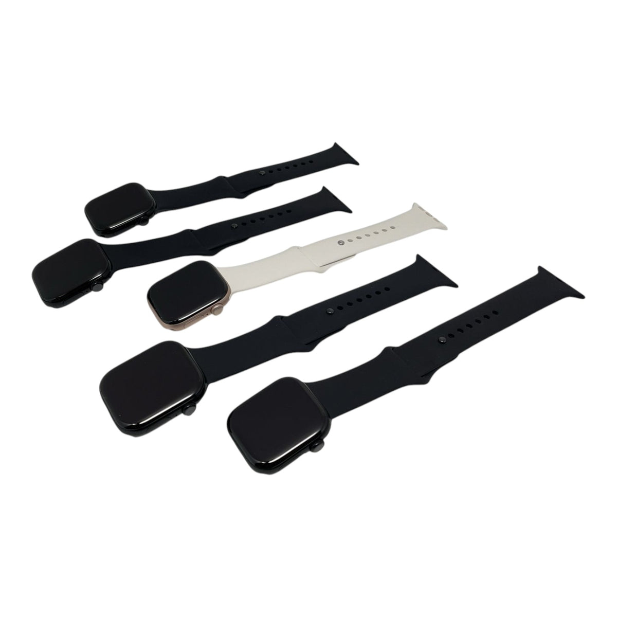 5x Apple Watch Series 11 Smartwatch Bundle iCloud-Sperre - DEFEKT - ERSATZTEILE  SPENDER