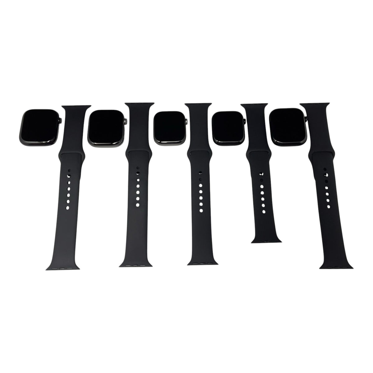 5x Apple Watch Series 11 Smartwatch Bundle iCloud-Sperre - DEFEKT - ERSATZTEILE  SPENDER