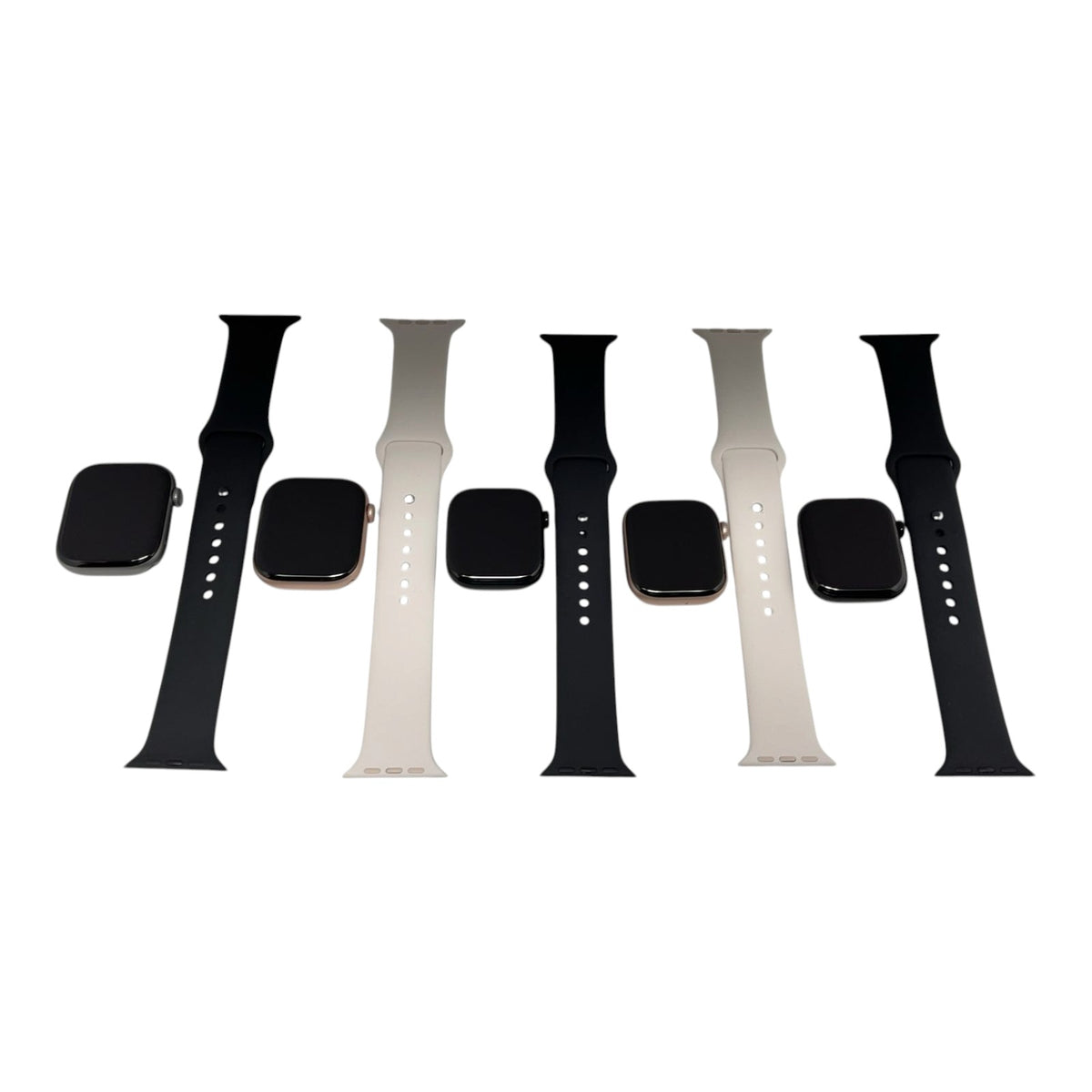 5x Apple Watch Series 11 Smartwatch Bundle iCloud-Sperre - DEFEKT - ERSATZTEILE  SPENDER
