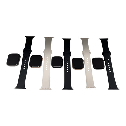 5x Apple Watch Series 11 Smartwatch Bundle iCloud-Sperre - DEFEKT - ERSATZTEILE  SPENDER