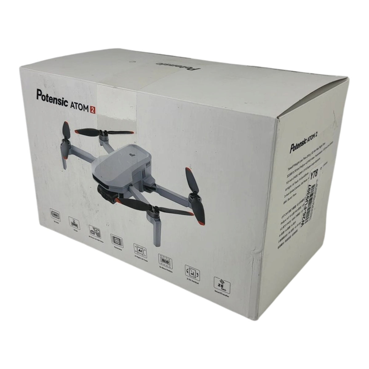 Potensic ATOM 2 Kameradrohne Flugdrohne 4K Drohne - DEFEKT - ERSATZTEILE  SPENDER
