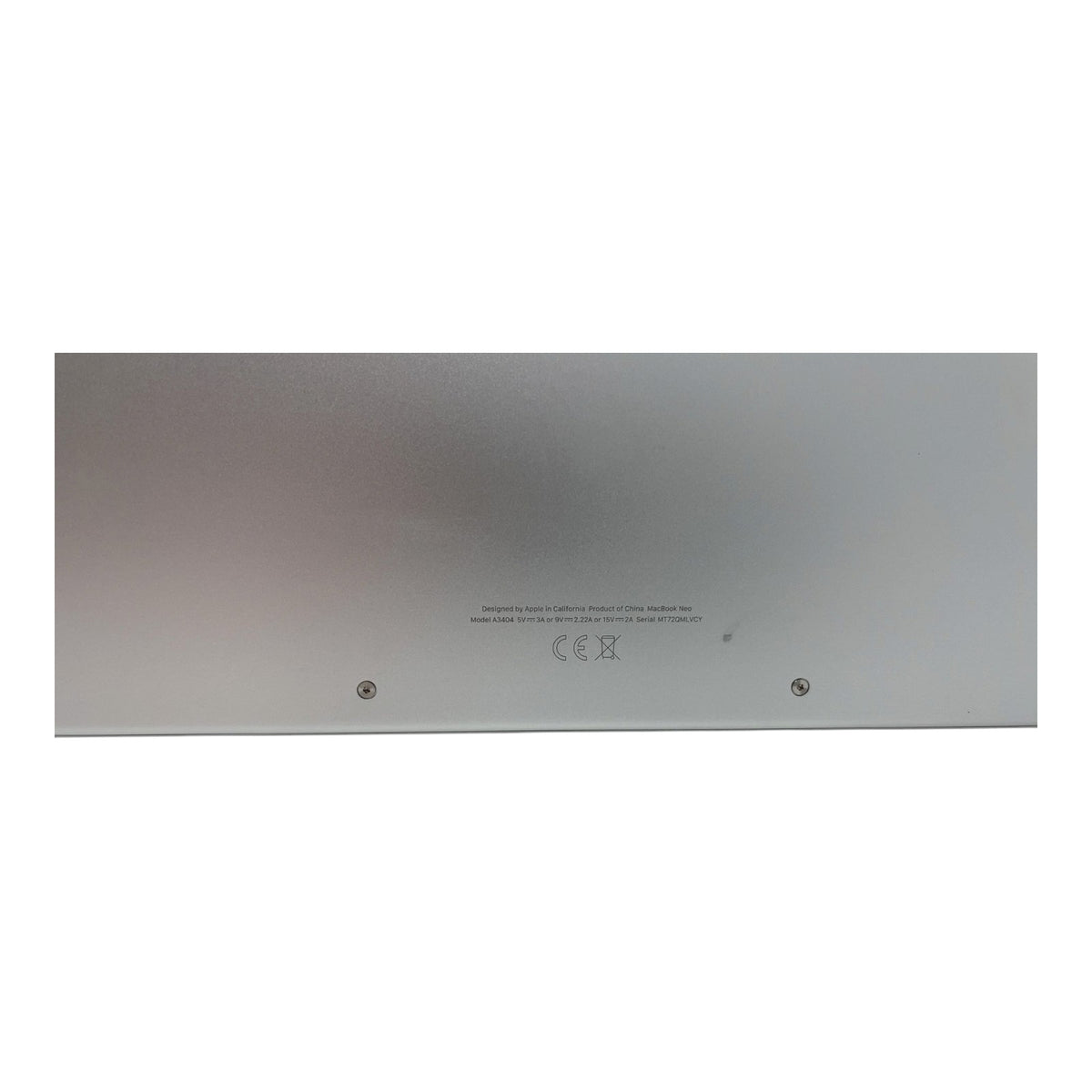 Apple MacBook Neo 13" A18 Pro Chip 8GB RAM 256GB SSD iCloud-Sperre - DEFEKT - ERSATZTEILE  SPENDER